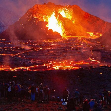 The Lava Bowl Lägenhet Grindavík Exteriör bild